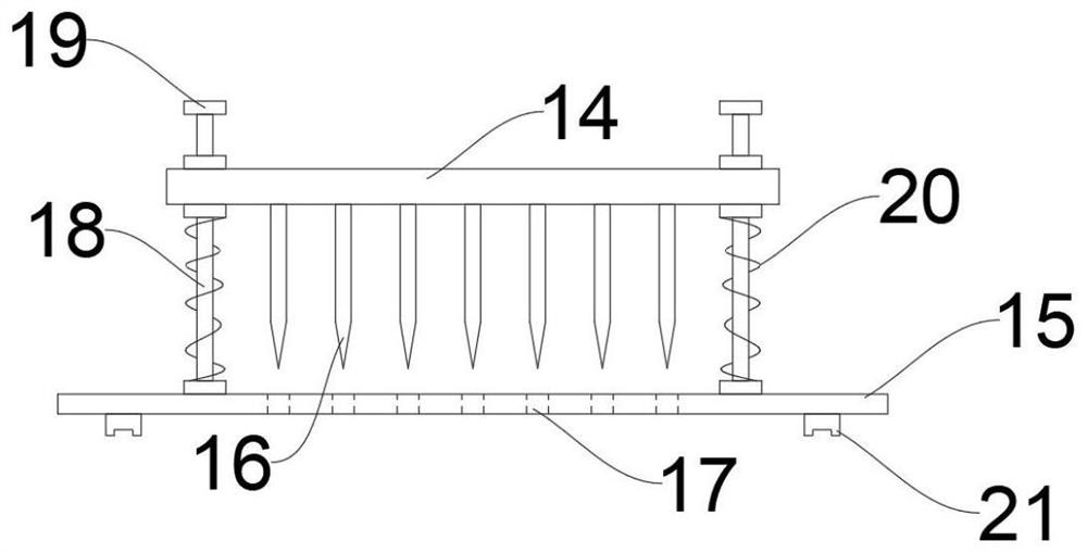 Aloe dicing and separating integrated device for skin care product raw material processing