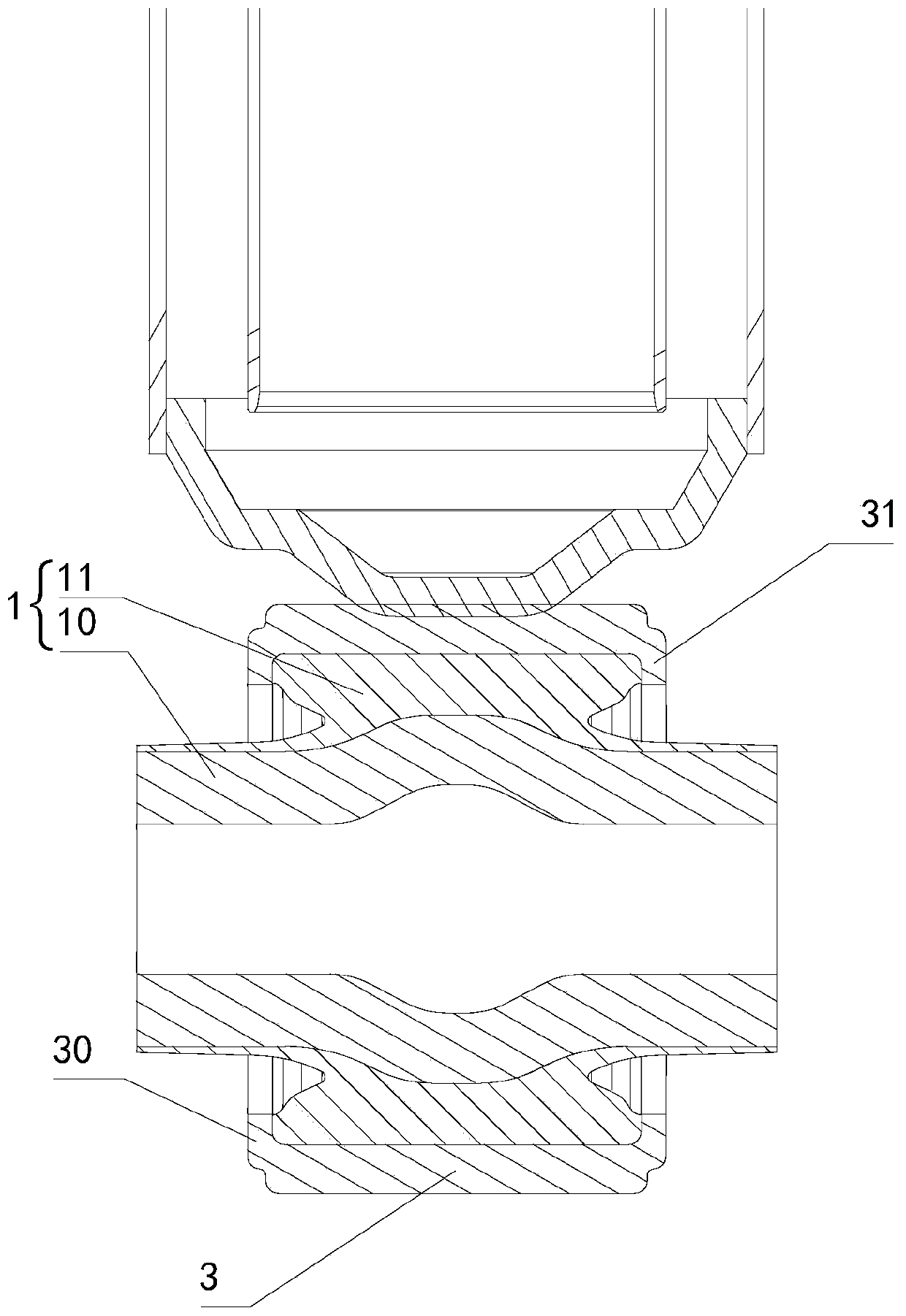 Liner assembly and assembling method thereof, shock absorber and vehicle