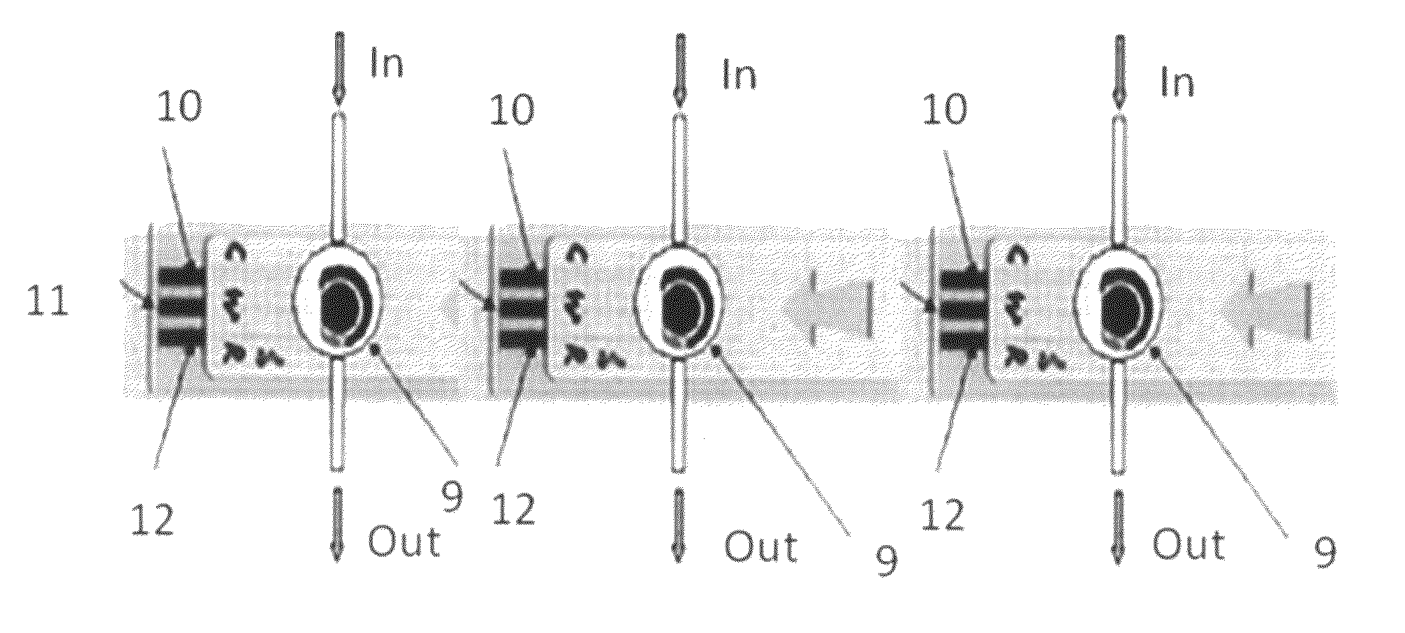 Method and apparatus for the detection of pathogens, parasites, toxins and desired chemical compounds