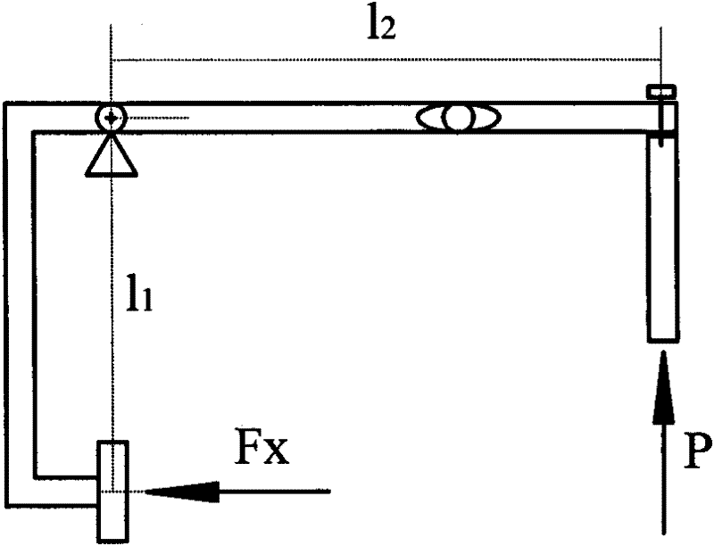 Torque balance momentum law experimental device