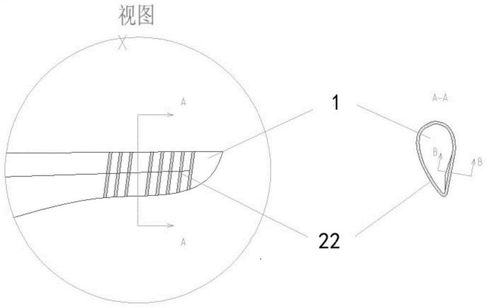 Wind power blade turbulence device and method