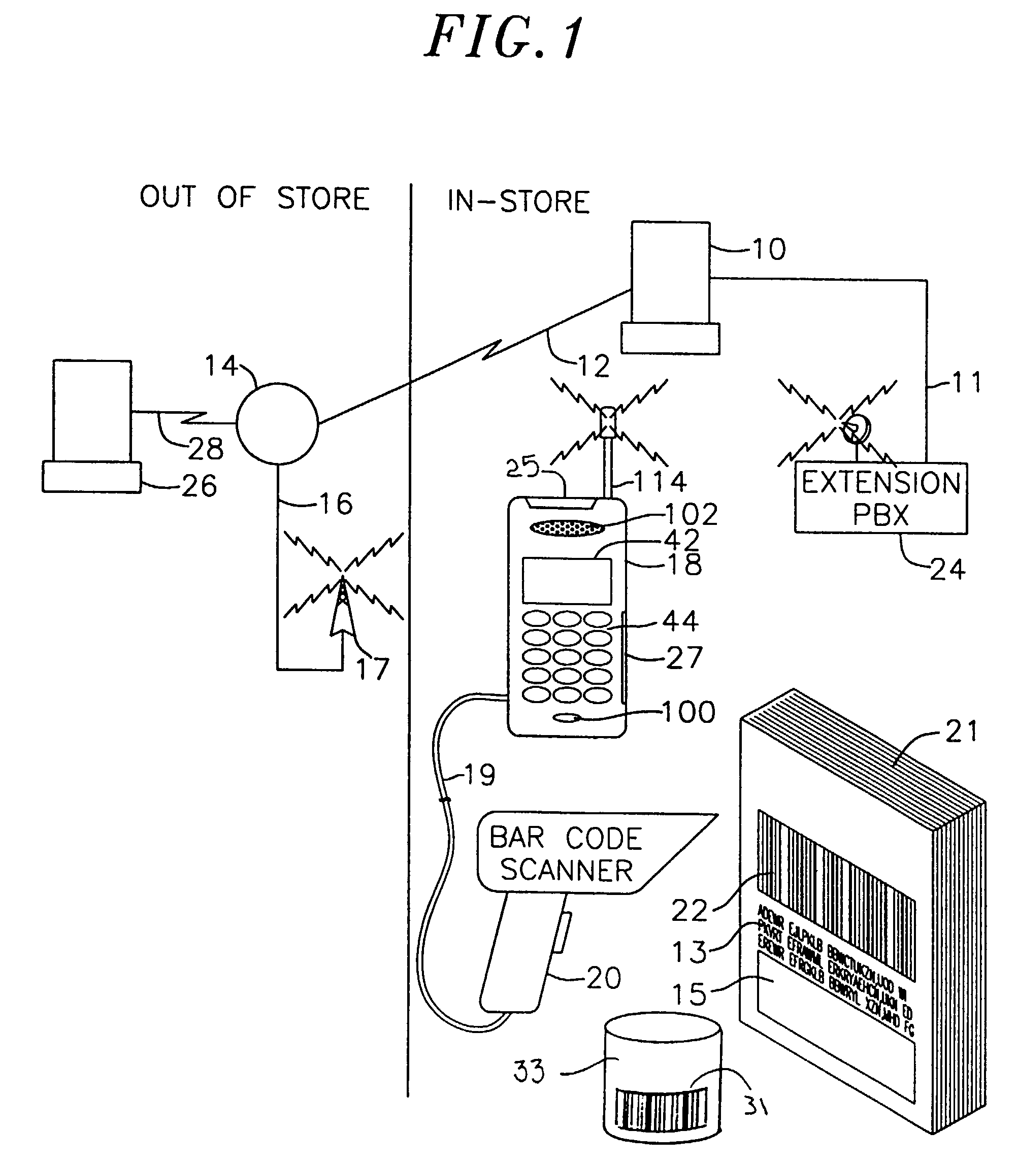 Electronic shopping system utilizing a program downloadable wireless telephone
