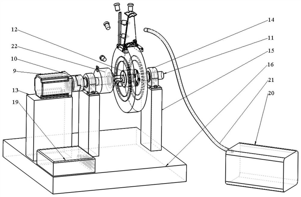 A Measuring Device for Turbine Blade Rotating Dynamic Airflow Exciting Force