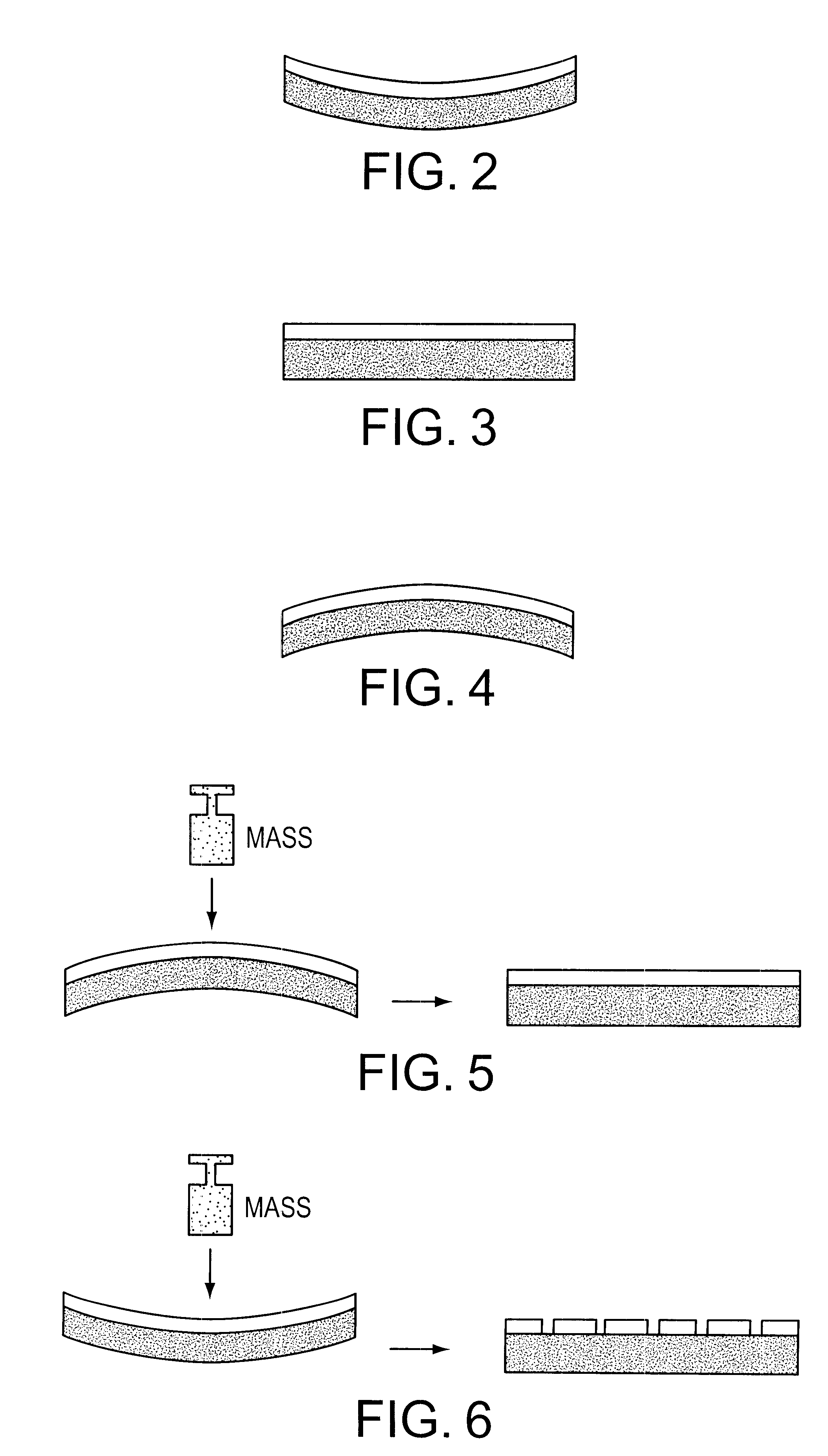 Method for making thin, flat, dense membranes on porous substrates