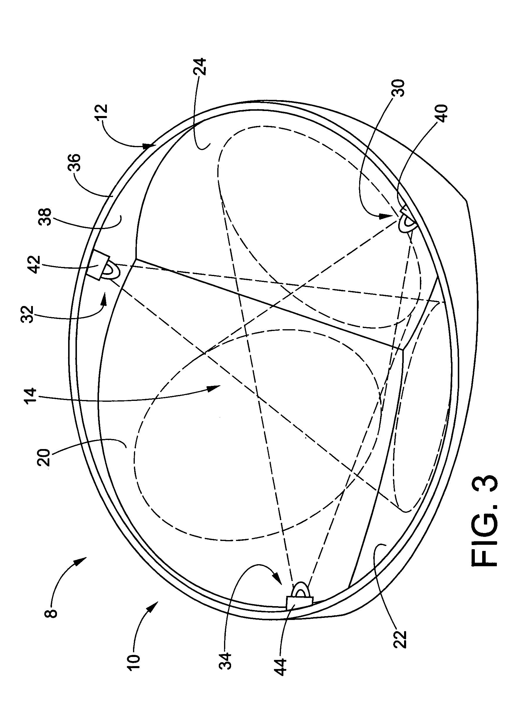 Off-axis parabolic reflector