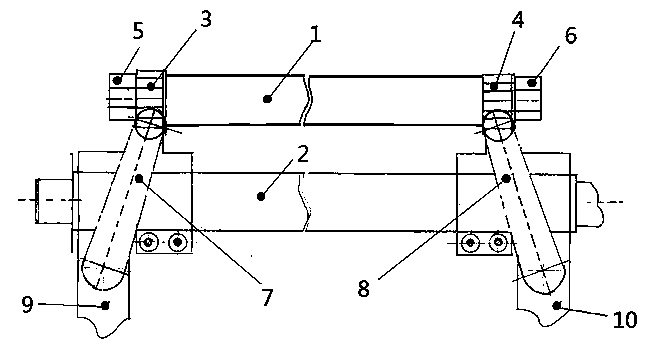 Automatic and accurate control structure for cutter depth of foil cutter for aluminum electrolytic capacitor