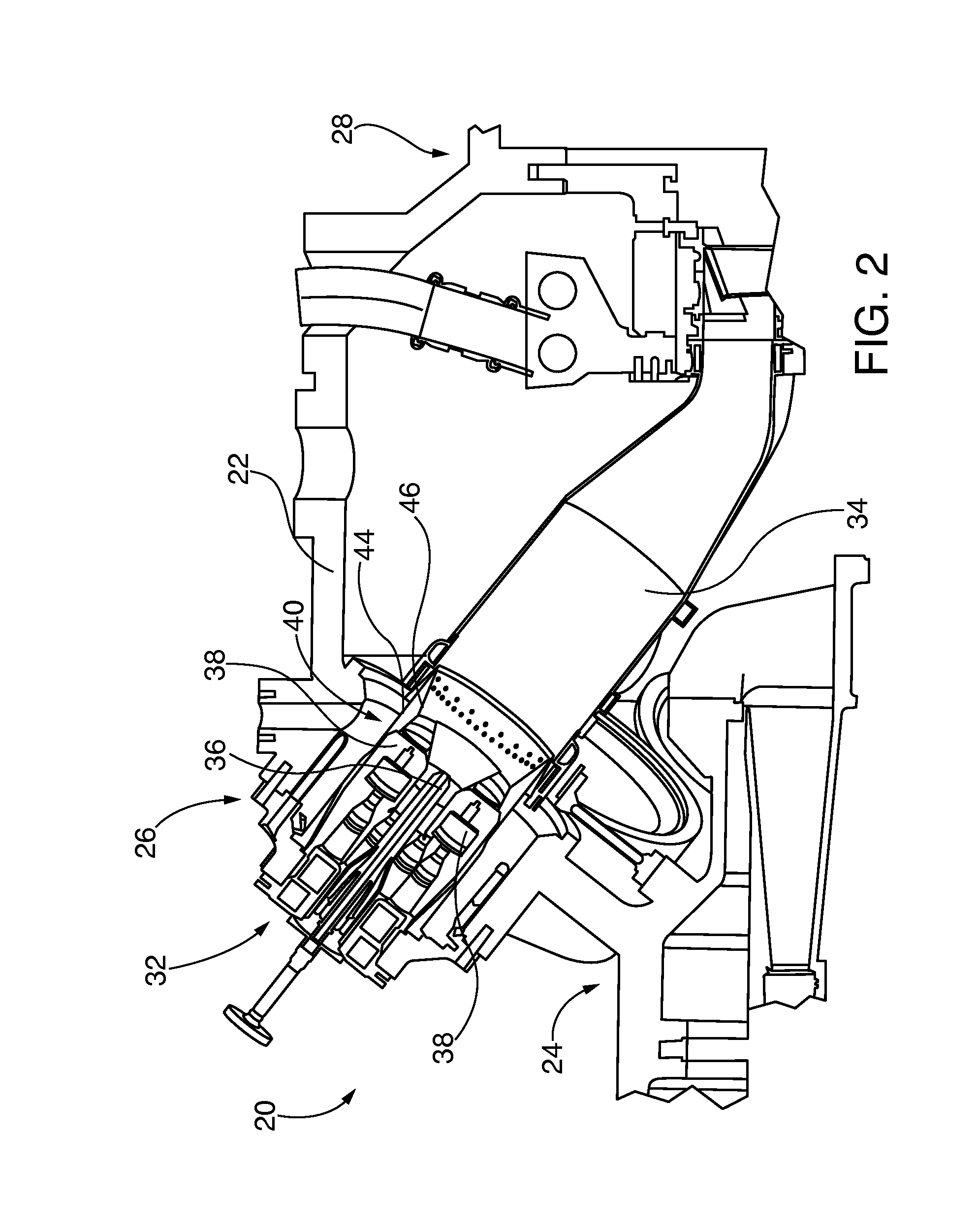 Gas turbine engine combustor basket with inverted platefins