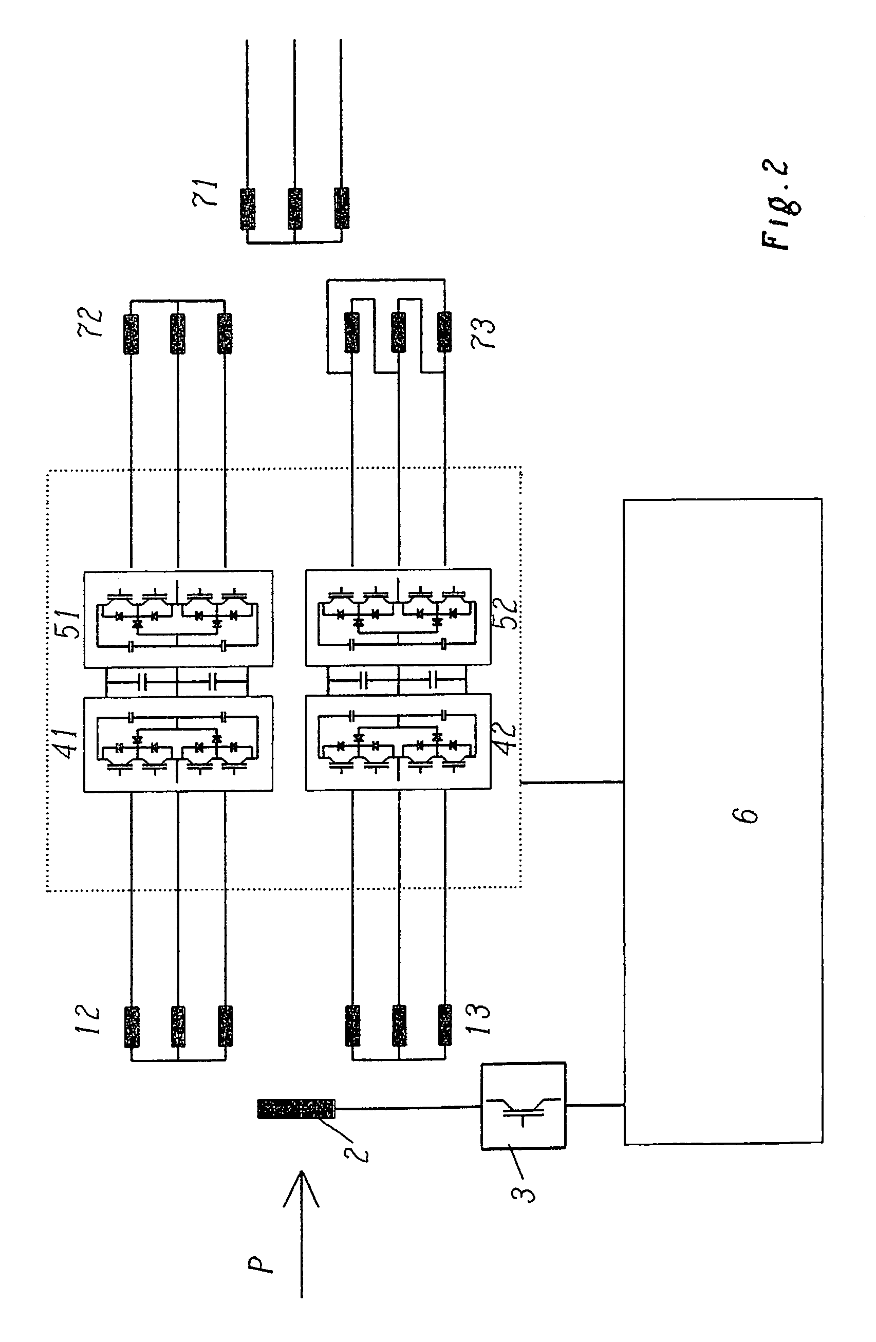 Frequency converter for high-speed generators
