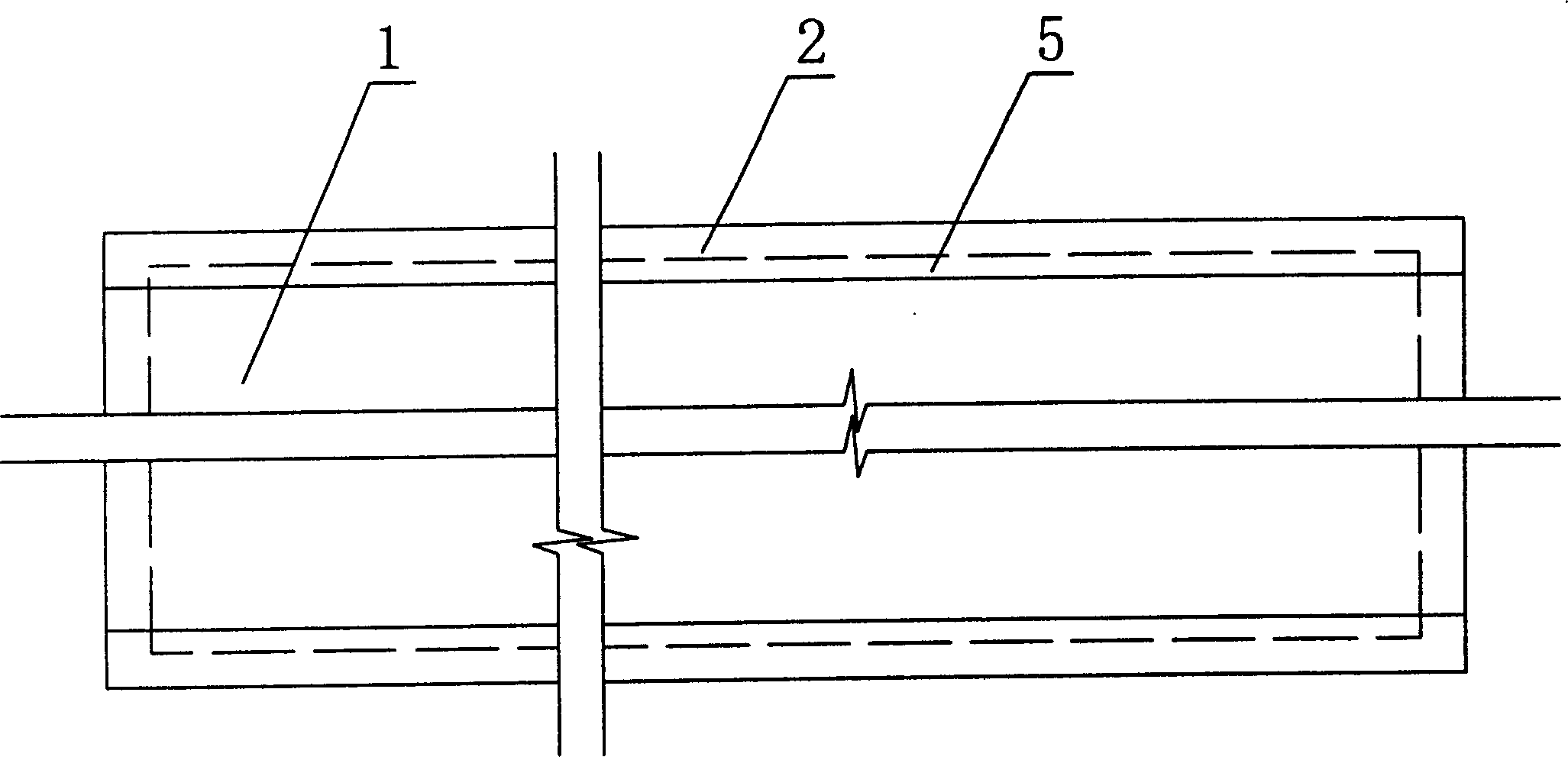 Lightweight sound insulation composite wall plate