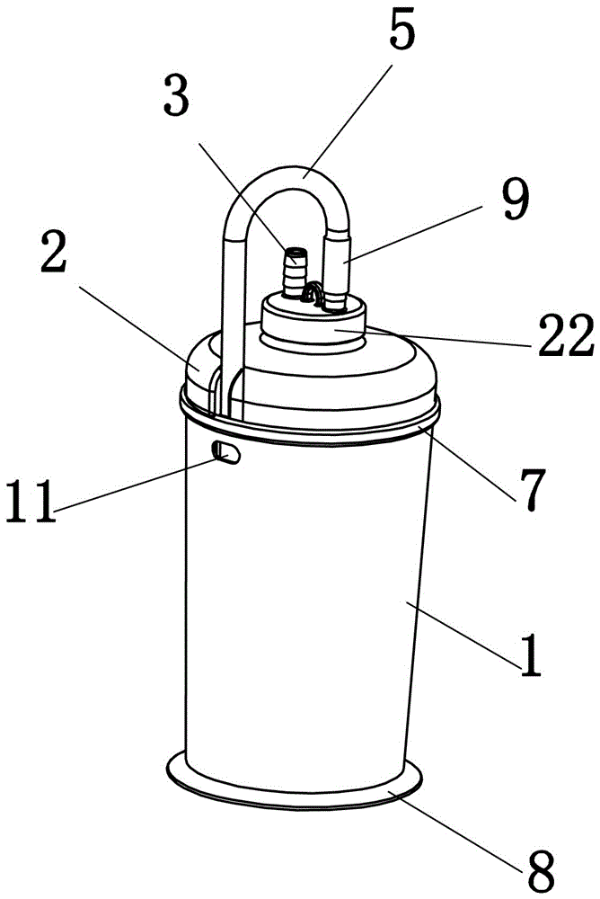 closed chest drain