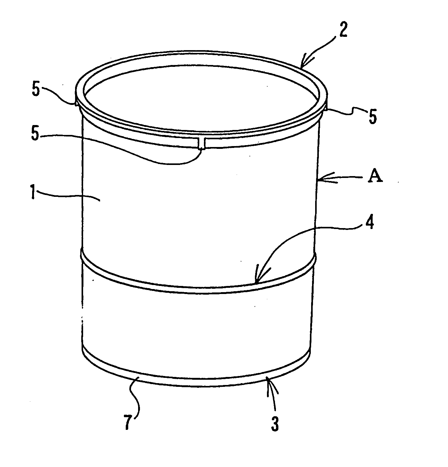 Holding container, external container for kneading and transportation, and transporting the container and kneader