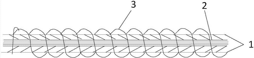 A method for manufacturing a non-metallic anti-corrosion lighting board made of pre-woven parts with a flow-guiding layer