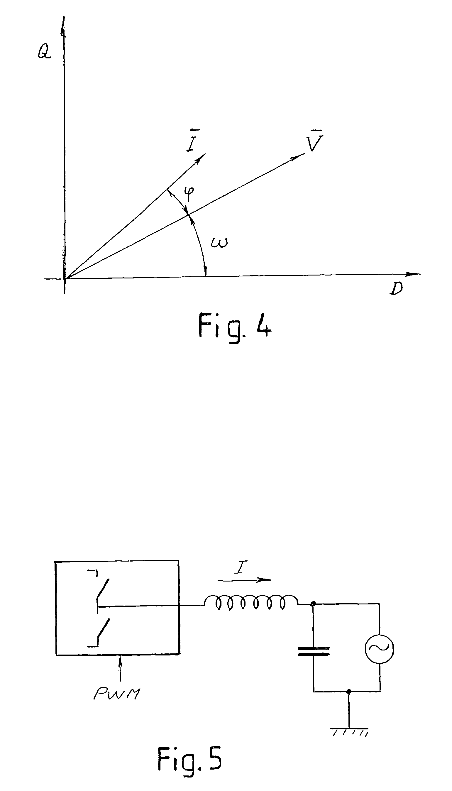 Method and device for the control of a three-phase inverter