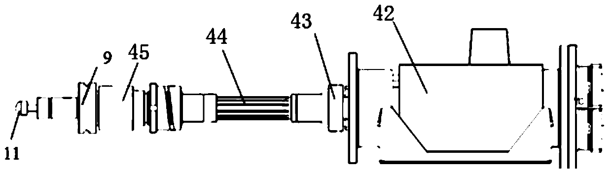 Non-structure freeform curved surface grinding device