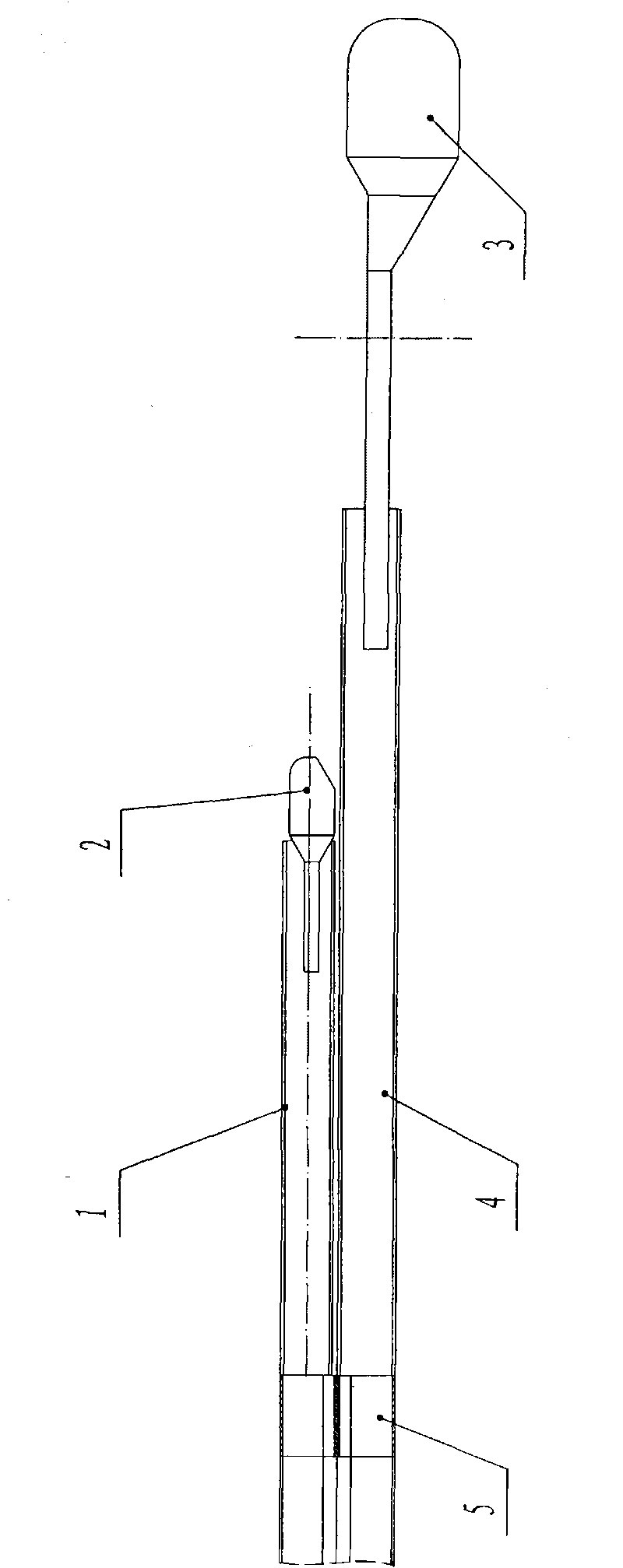 Lead-in device of branch mechanism for six-stage branch well