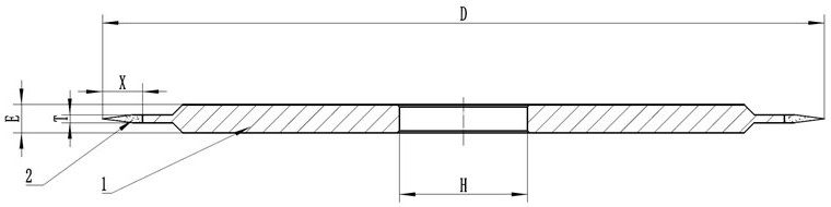 A kind of optical curve grinding wheel and its preparation method