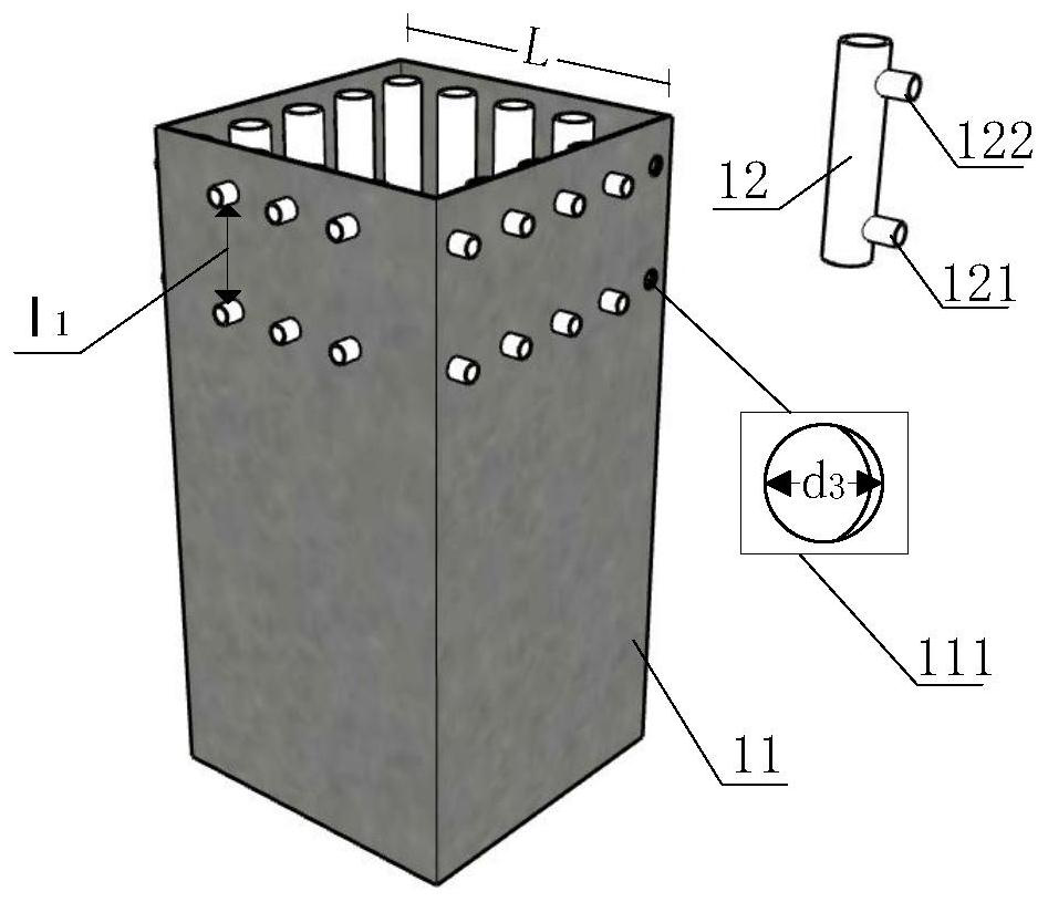 Assembled TRC-steel pipe composite confined concrete column and installation method thereof