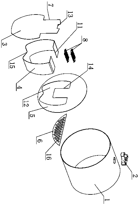 Engine tail gas aftertreatment mixing device