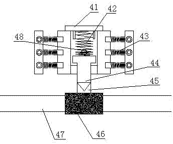 Curved magnetic field strength detection system