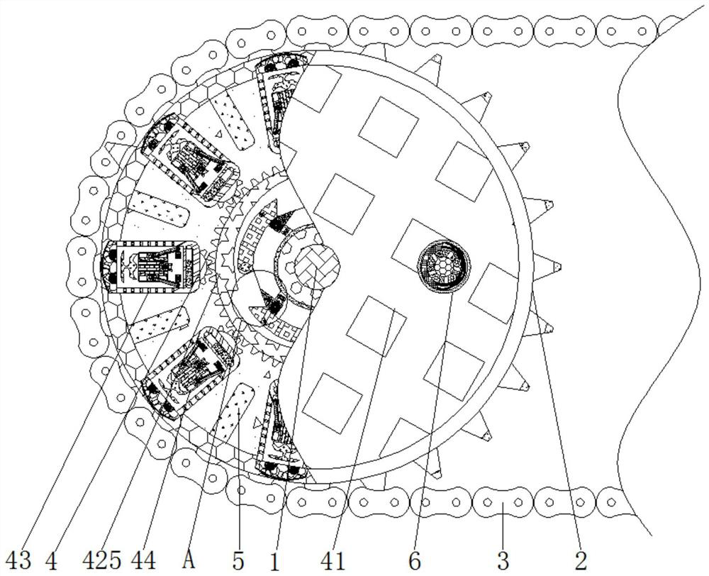 Automatic oiling and lubricating device for bicycle chain and flywheel