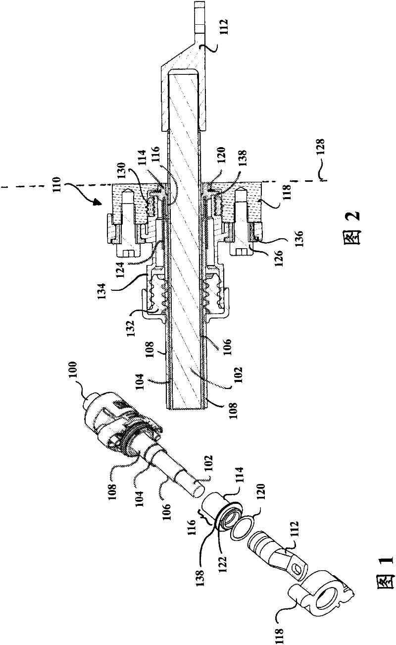 Shielding braid termination for shielded electrical connector