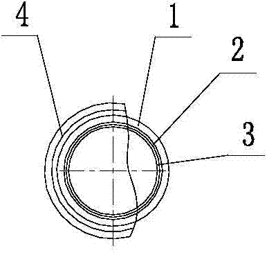Plastic-lined socket and spigot coast iron pipe and manufacturing process thereof