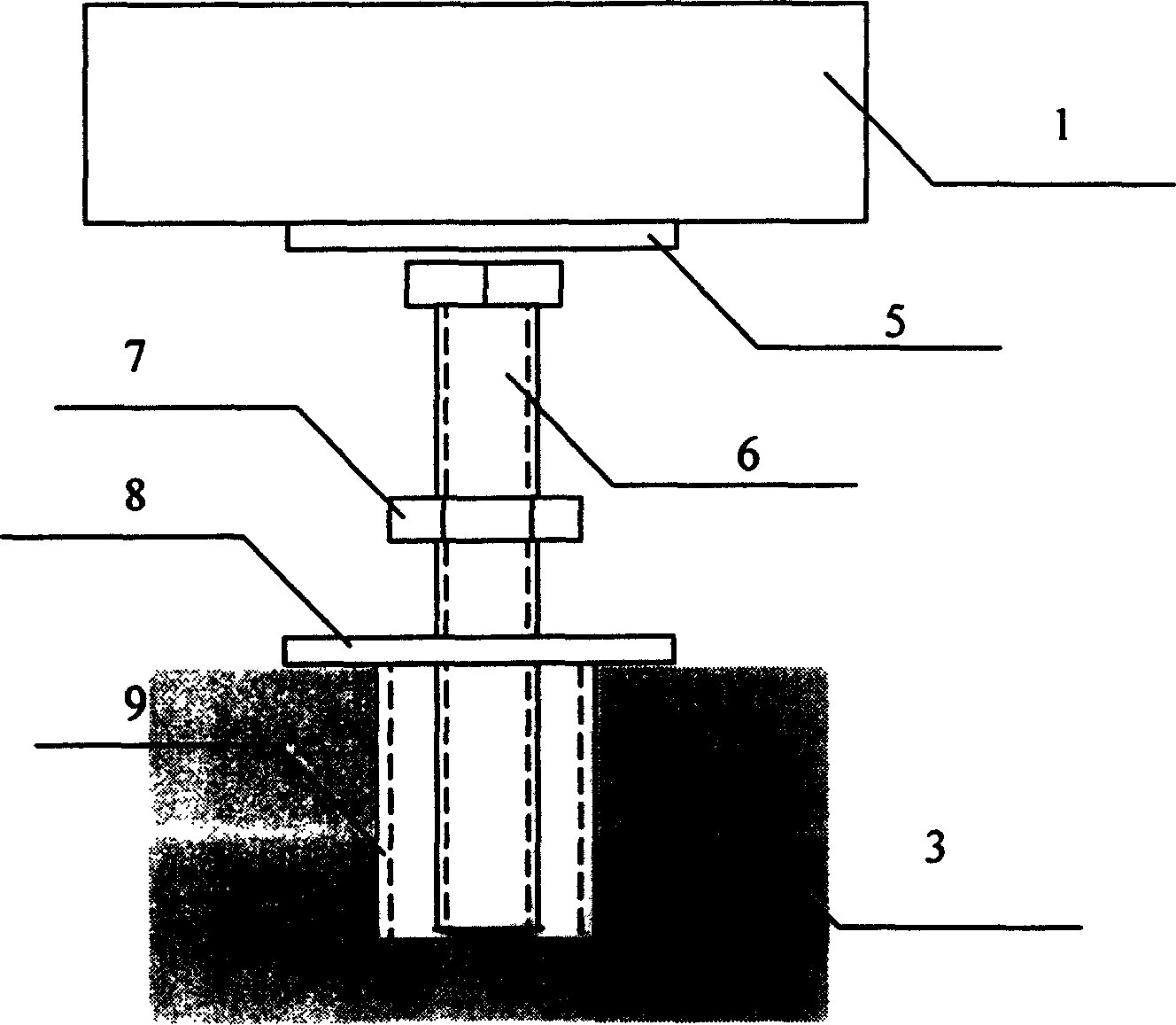 Arch-type bridge pre-tensioned construction