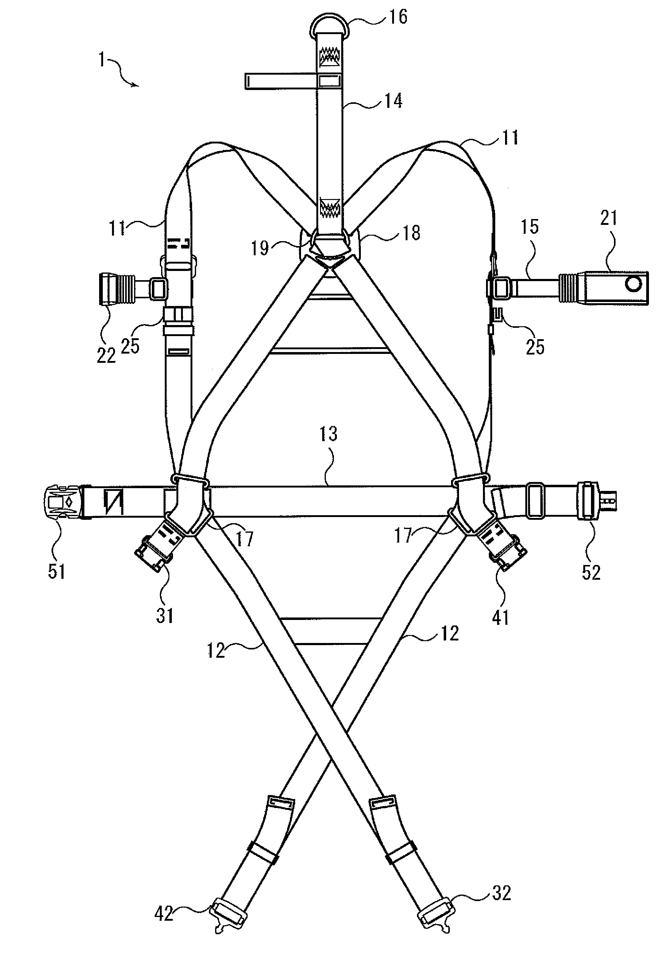 Safety belt and system for checking a usage status of the safety belt