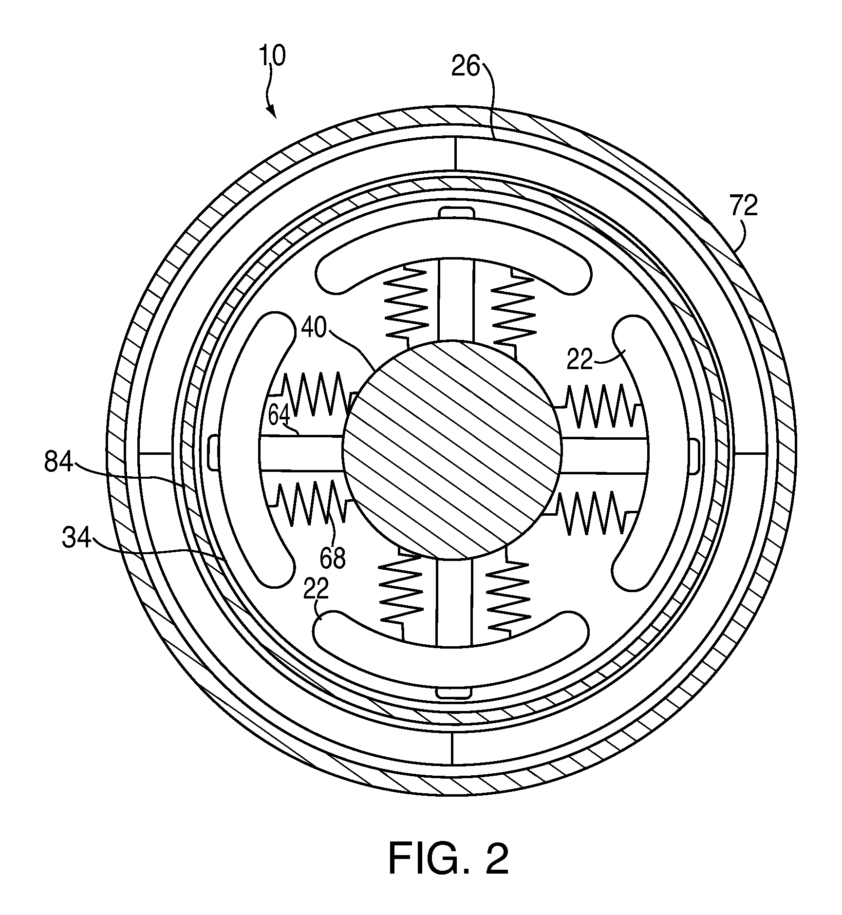 Centrifugal magnetic clutch