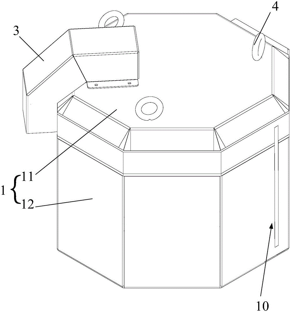 Shielding container for accommodating betatron and container/vehicle inspection equipment