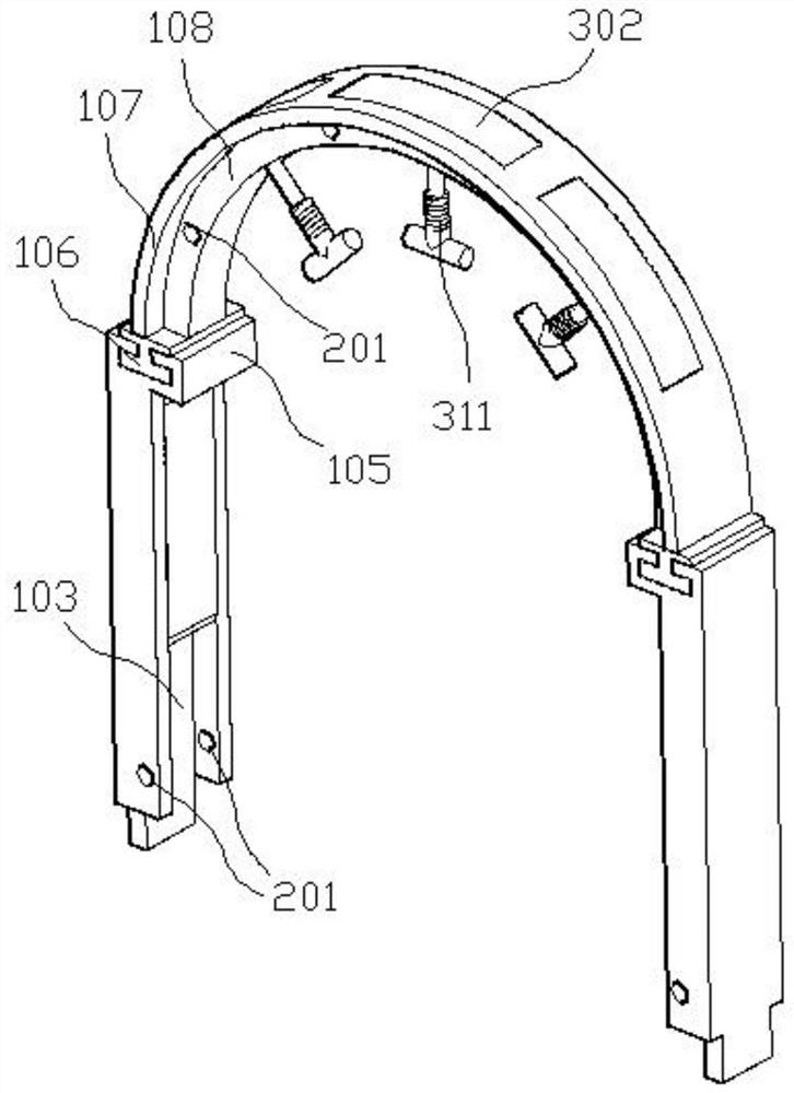 Supporting mechanism for underground weak engineering geological roadway and using method thereof