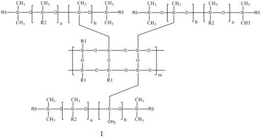 A kind of preparation method of trapezoidal branched chain modified siloxane polymer supercritical carbon dioxide thickener