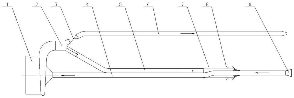 Percutaneous intervention catheter type ventricular auxiliary device