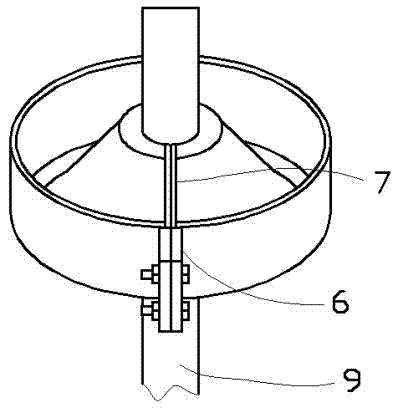 Uniformly sprinkling device