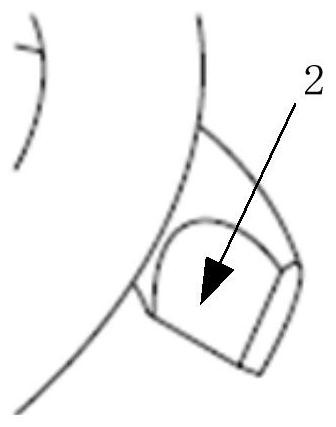 Degradable magnesium metal nail for patch fixation and use method