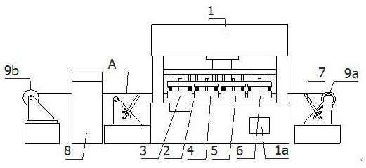 Sheet forming equipment for brazed plate heat exchanger
