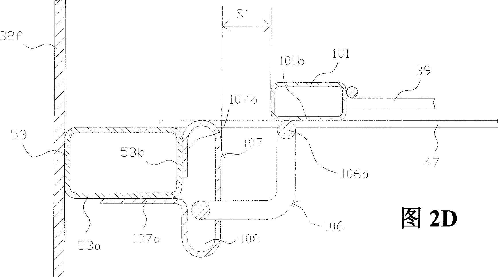 Pallet box folding device and pallet box