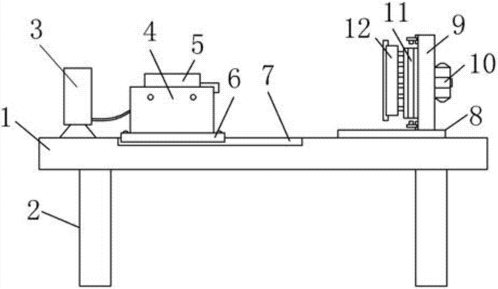 Multi-technical-parameter matching type laser shock molding die