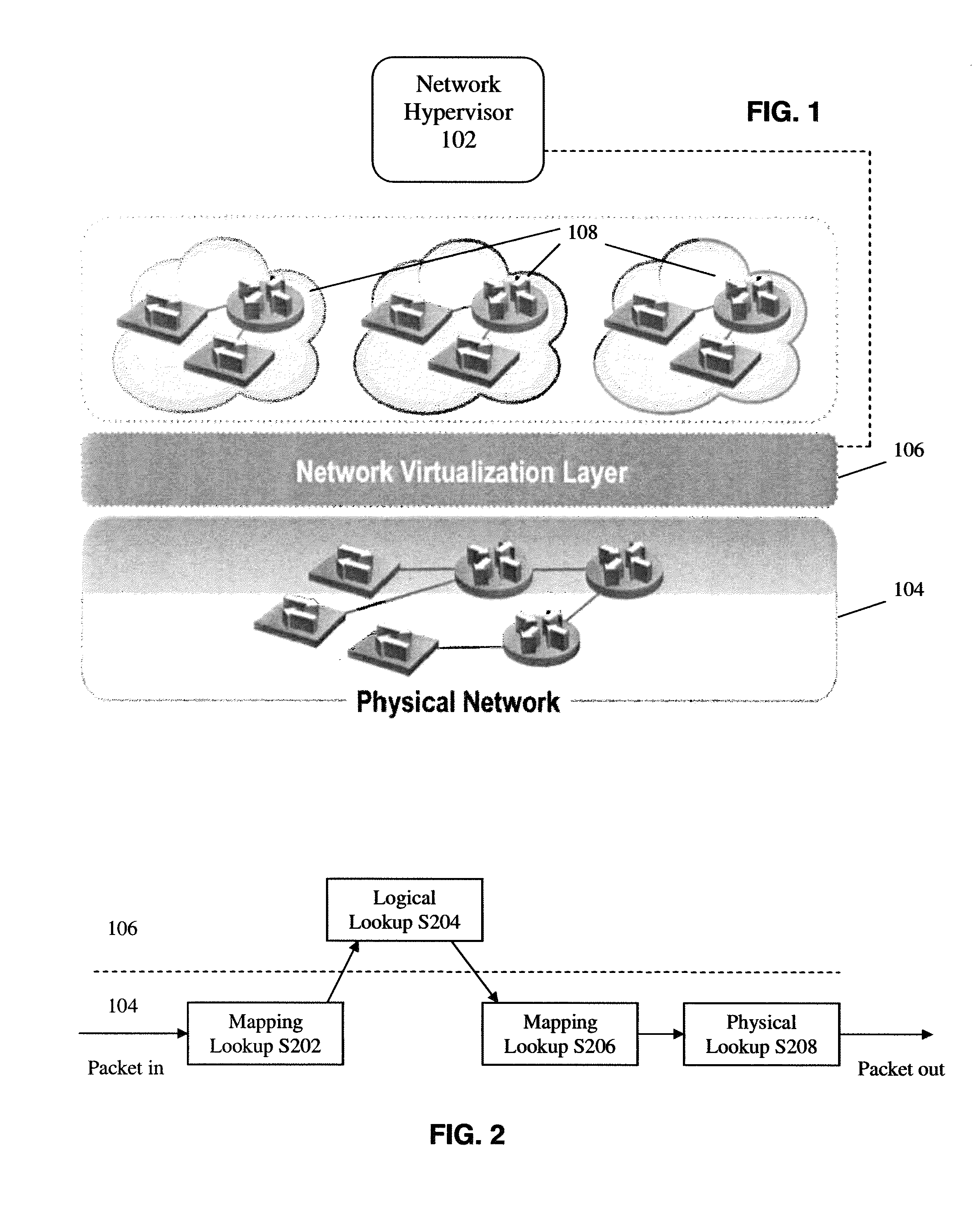 Method and apparatus for implementing and managing distributed virtual switches in several hosts and physical forwarding elements