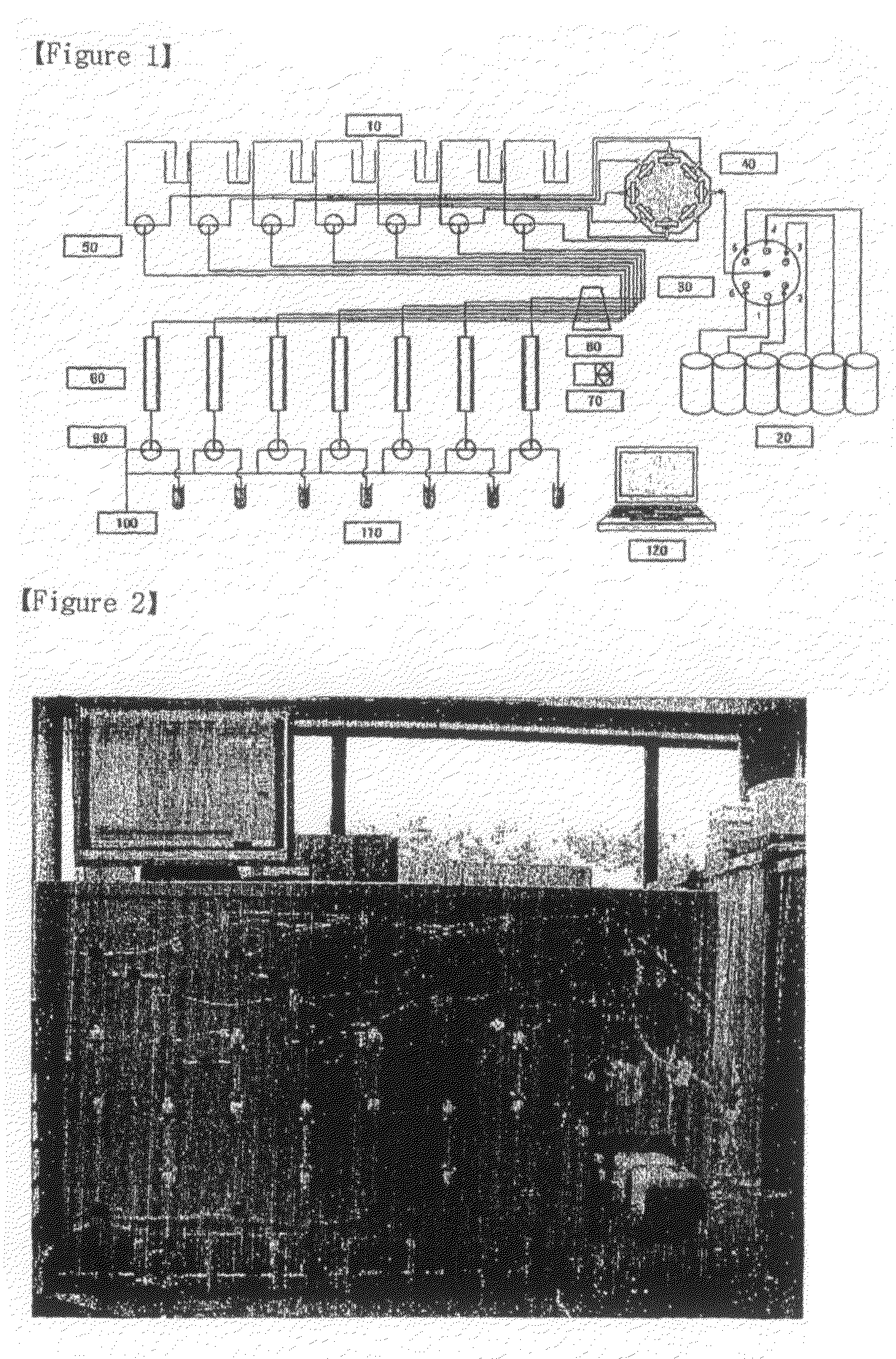 Automated simultaneous separation system for radionuclides in multiple samples and a method for automatically separating uranium (U) using the same