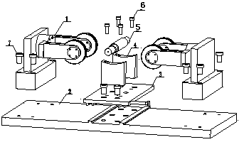 Knurling machining device for motor shaft