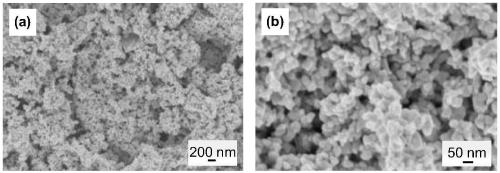 WO3 nano-particle, as well as preparation method and application in sensor thereof