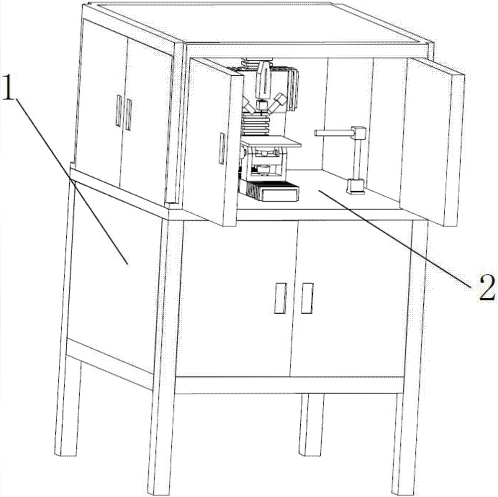 An electrohydrodynamic printing device for a curved substrate and a control method thereof