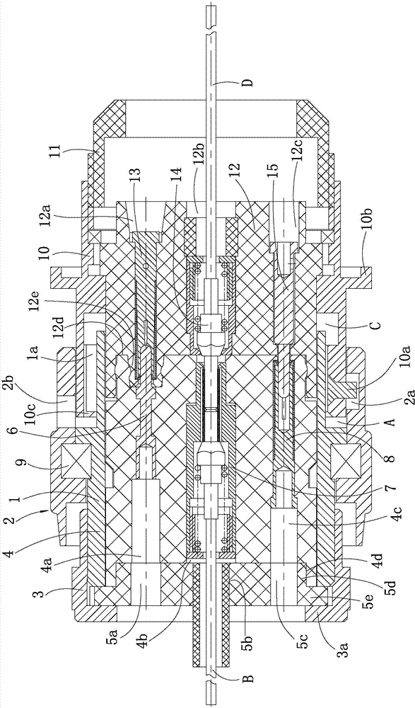 Photoelectric mixed connector