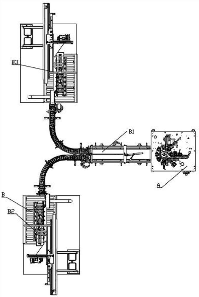 5G high-frequency microwave copper-clad plate continuous packaging device and using method