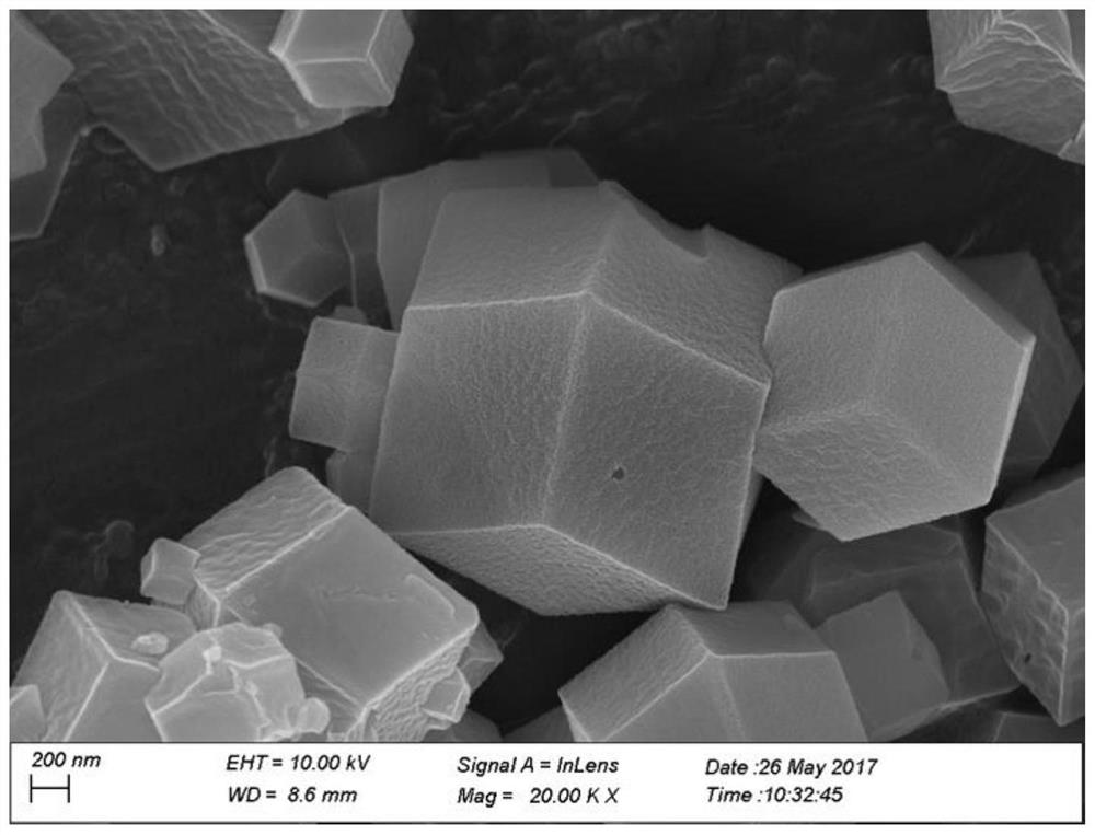 A kind of surface hydrophobic metal organic framework material and its preparation and application