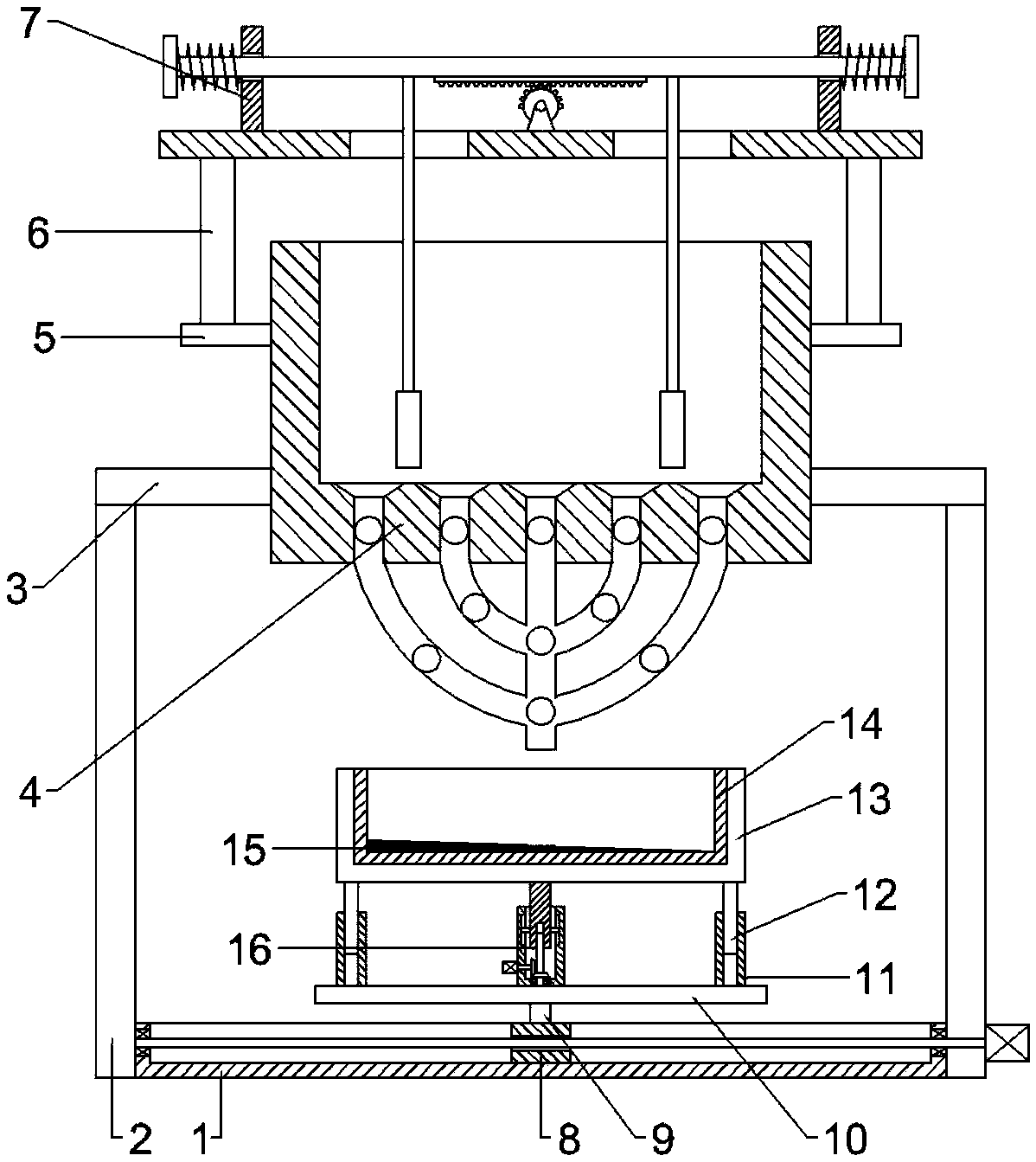 A winding rod finishing equipment for textile mills based on guiding principle