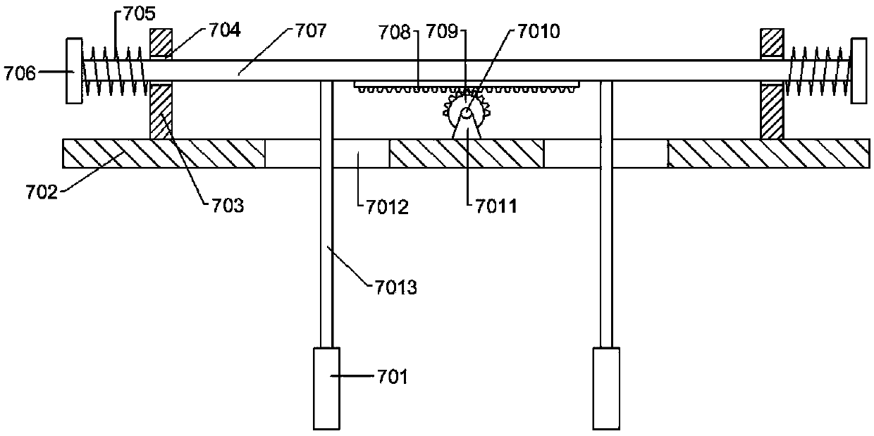 A winding rod finishing equipment for textile mills based on guiding principle