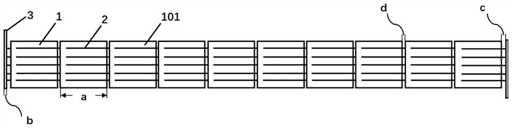 A kind of solar battery string, battery component and preparation method thereof