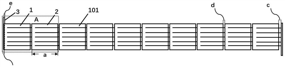 A kind of solar battery string, battery component and preparation method thereof